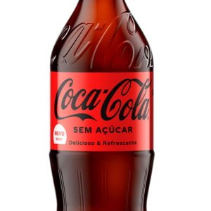 coca cola 600ml sem açúcar